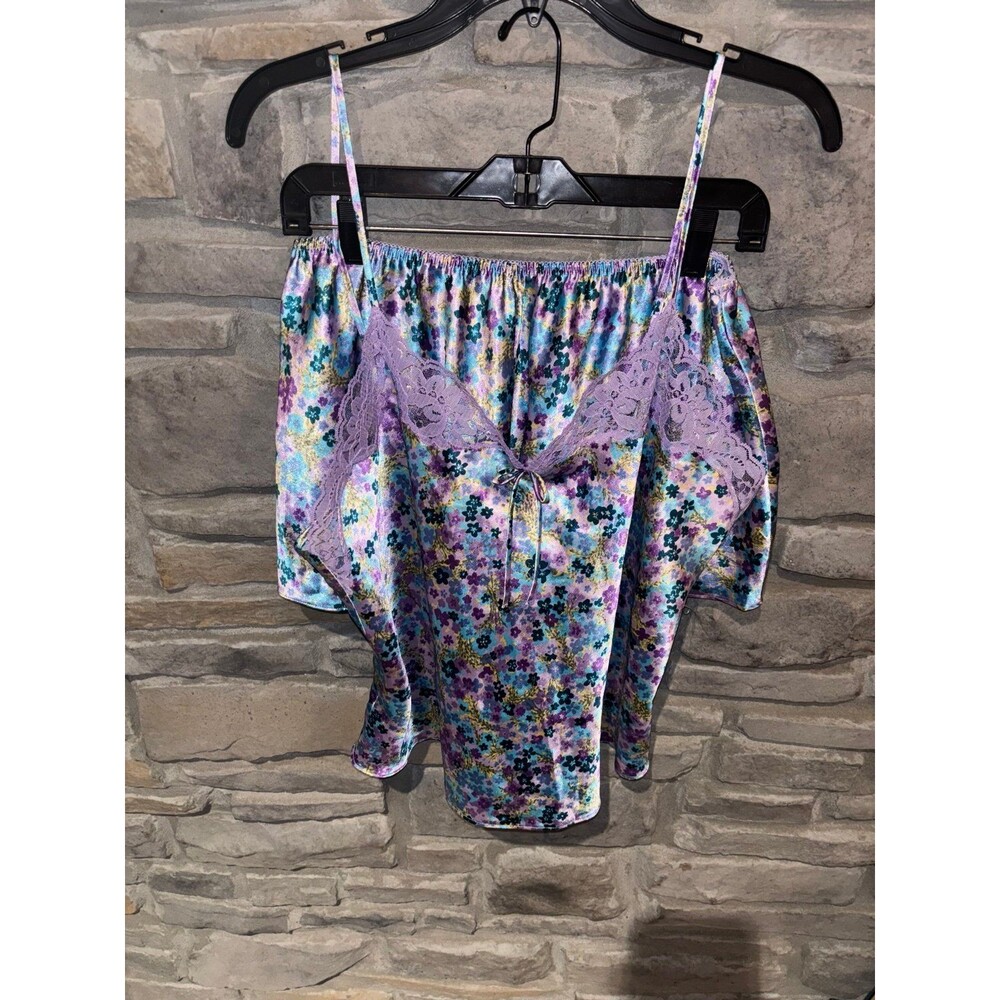 Secret Treasures 1X Silk 2 piece babydoll set